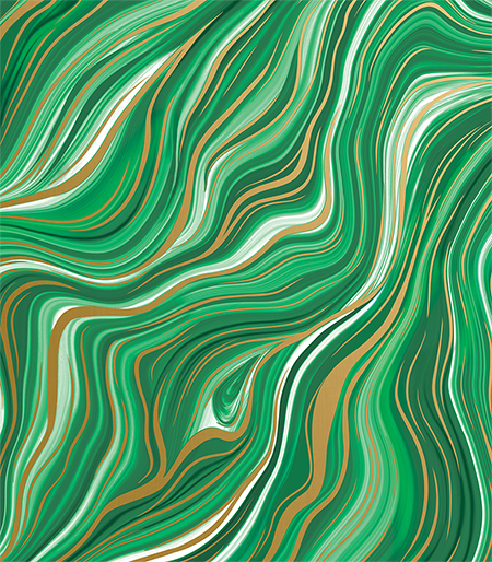 Marbleized Green