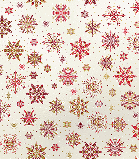 Fancy Flakes Red Gold