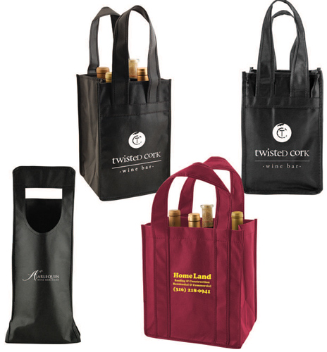 non woven wine bags